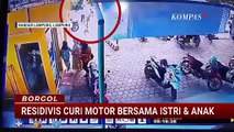 Residivis Curi Motor di ATM Bandar Lampung, Beraksi saat Bersama Istri dan Anak