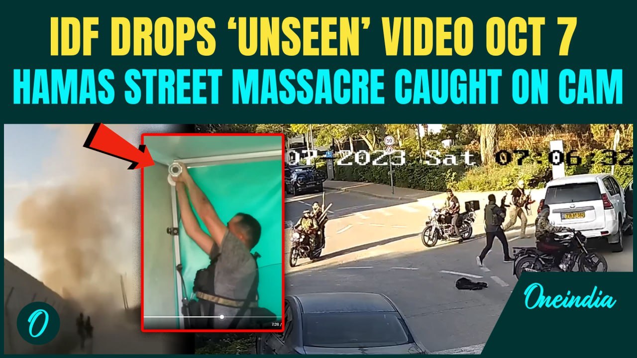UNSEEN October 7 Attack Footage Out | IDF Drops Chilling Visuals of Hamas Rampage on Israeli Streets