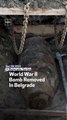 World War II Bomb Removed In Belgrade