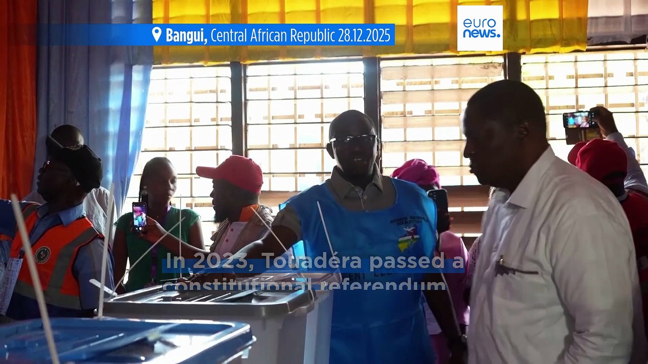 Central African Republic: Russian-backed President Touadera seen as favourite for re-election