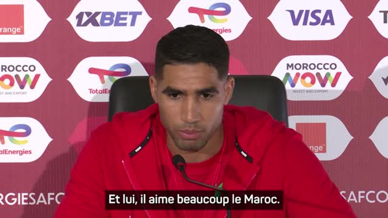 Maroc - Hakimi sur Mbappé : "C'est un plaisir de voir mon ami dans mon pays"