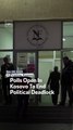 Polls Open In Kosovo To End Political Deadlock