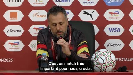 Angola - Beaumelle avant d'affronter l'Égypte : "C'est un match crucial"