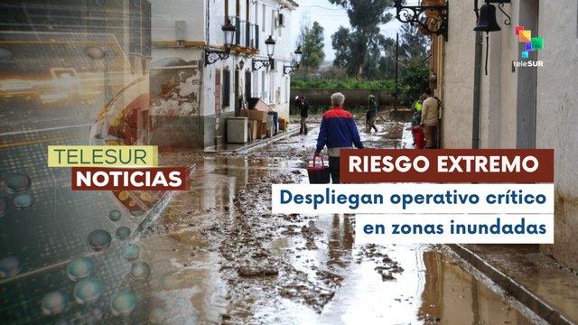 Decenas de familias afectadas tras fuertes lluvias en España