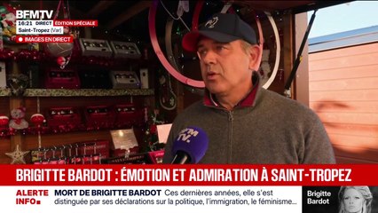 "On l'a tous connue, elle était simple, elle se promenait": à Saint-Tropez, l'émotion des riverains après la mort de Brigitte Bardot