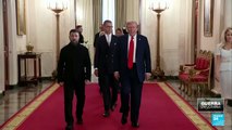Zelenski llega a EE. UU. para reunirse con Trump y avanzar en un plan de paz para Ucrania