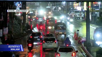 [FULL] Wisatawan Tinggalkan Puncak, Lalu Lintas Simpang Gadog Terpantau Normal | KOMPAS MALAM