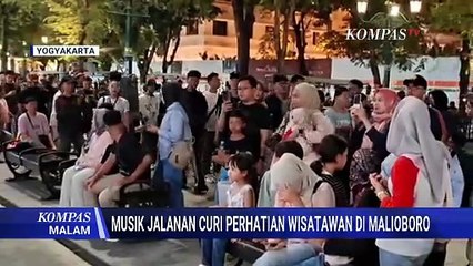 Intip Wisata Malam di Malioboro, Musik Jalanan Jadi Daya Tarik | KOMPAS MALAM