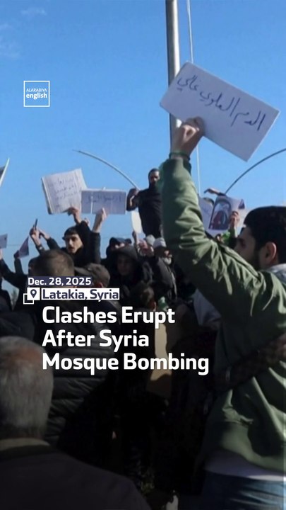 Clashes Erupt After Syria Mosque Bombing