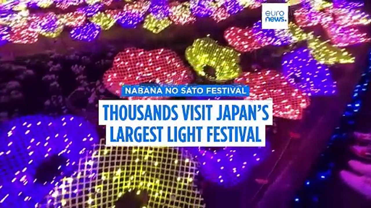 'Only in Japan can you see this!' Inside Nabana no Sato's winter illuminations