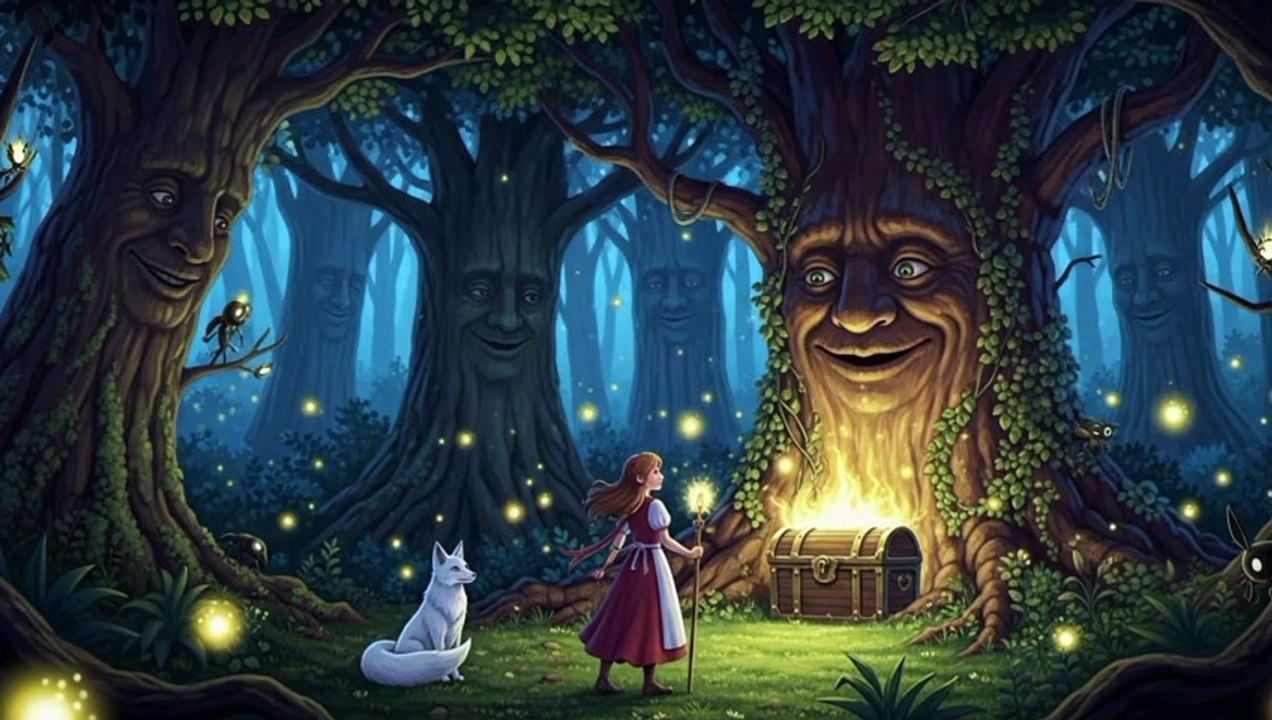 Le Secret de la Forêt Enchantée : Une Aventure Magique d’Élise et du Coffre Mystérieux