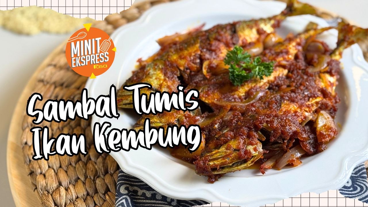 Resipi Sambal Tumis Ikan Kembung, Ringkas Tapi Power