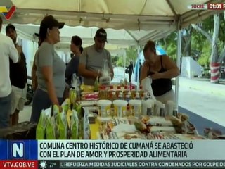 Más de 6 mil familias adquirieron alimentos a bajo costo en la Comuna Centro Histórico de Cumaná