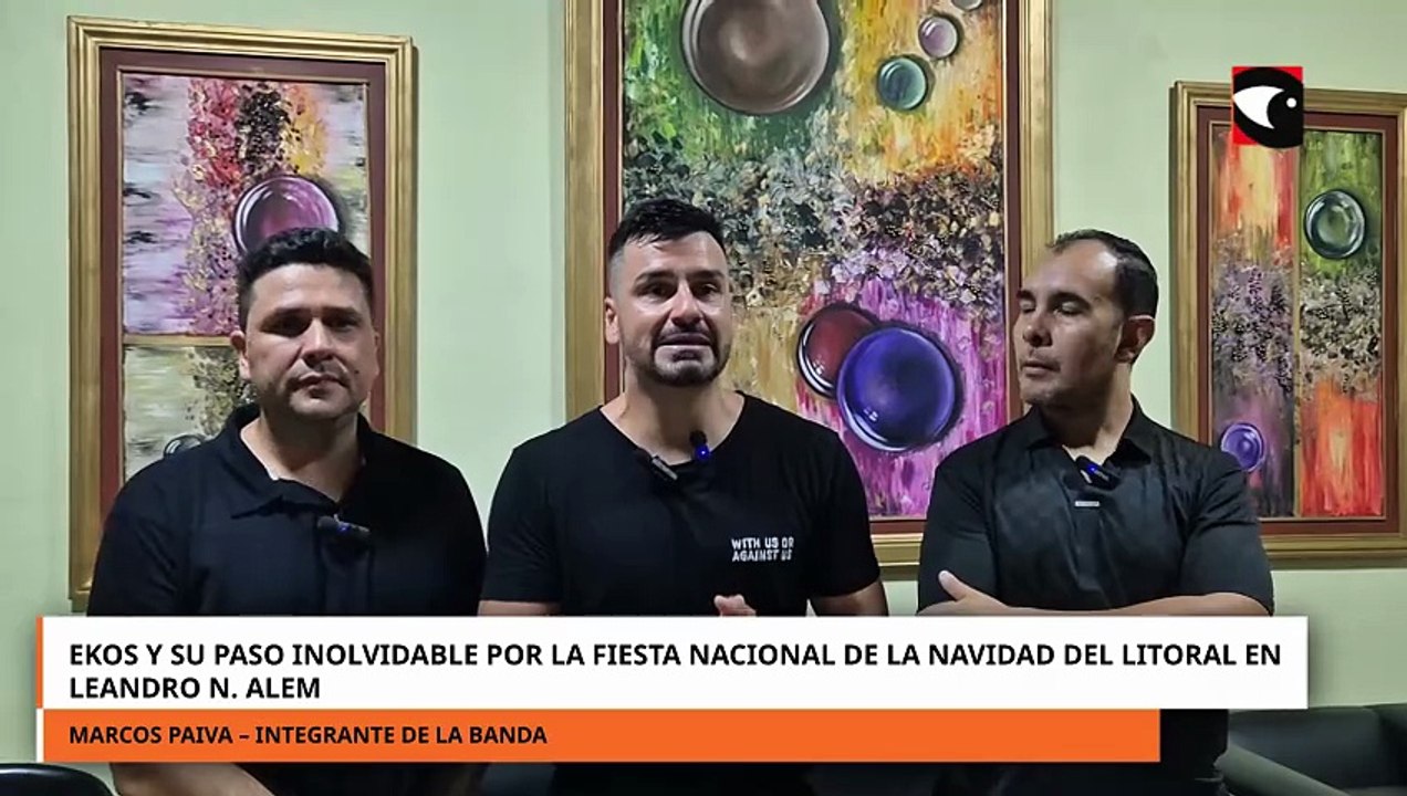 Ekos y su paso inolvidable por la Fiesta Nacional de la Navidad del Litoral en Leandro N. Alem