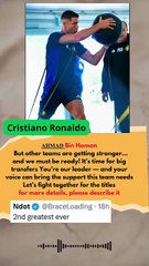2026 WC going to Portugal  Cristiano Ronaldo