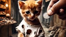 Poor cat suddenly turns Rich 💵