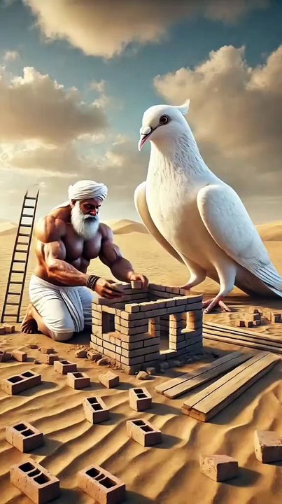 Kisan Aur Kabutar Ek Dil Chhoo Lene Wali Kahani 💔🕊️ #pigeon #emotional #ai #youtubeshorts #viral Must watch.The end of kissan👩‍🌾.Funny🤣 ai kissan and pigeon story.#tiktok #viral #ai #cartoon #kids #funny #pumpkinpatronpals #foryou #cute #animahal010