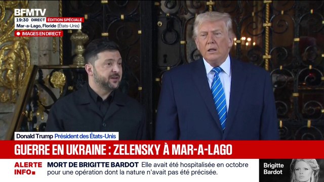 Guerre en Ukraine: Volodymyr Zelensky remercie Donald Trump pour tout ce qu'il fait dans ces négociations