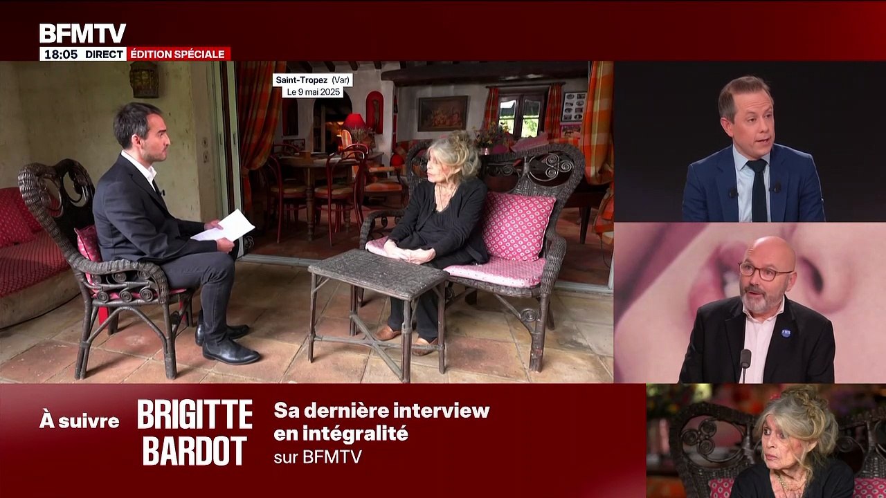 VOICI - "Elle lui a dit son petit mot d'amour" : les derniers mots de Brigitte Bardot à son époux, Bernard d'Ormale