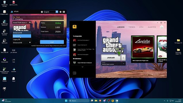 MOD MENU ATLAS GTA 5 Online Enhanced y Legacy