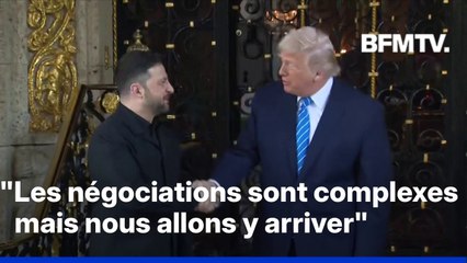 En Floride, Donald Trump et Volodymyr Zelensky discutent du plan de paix pour l'Ukraine