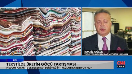 Tekstil sektörü neden göç ediyor? Tekstil sektörünün kırılma noktaları ve tekstilde katma değerli üretim yolu 5N1K'da konuşuldu