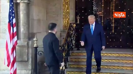 Trump riceve Zelensky a Mar-a-Lago: Sia lui che Putin vogliono un accordo