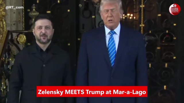 Trump Meets Zelensky In Florida | UKRAINE OPEN TO LAND-FOR-PEACE DEAL? | Russia-Ukraine War