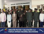 Jefe de Estado: Nuestros militares son emancipadores y libertadores de esta tierra y de la América