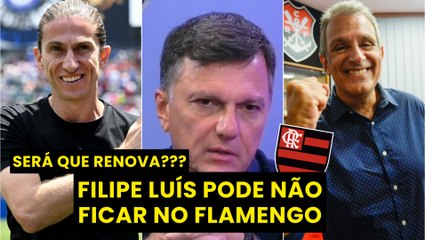 "AS FONTES ME CONFIRMARAM QUE.." Mauro Cezar dá NOTÍCIA QUENTE da POSSÍVEL RENOVAÇÃO de Filipe Luís!