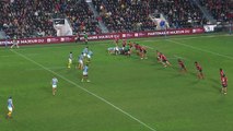 TOP 14 - Essai de Gael DREAN (RCT) - RC Toulon - USA Perpignan