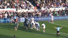 TOP 14 - Essai de Jimi MAXIMIM (SP) - Section Paloise - Montpellier Hérault Rugby