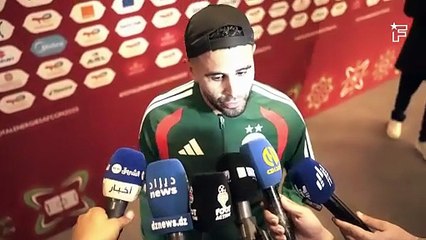 La franche analyse de Riyad Mahrez sur la qualification des Fennecs !