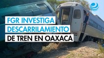 FGR inicia investigación por descarrilamiento del tren Interoceánico; Semar reporta 20 heridos