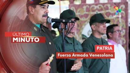 Pdte. Maduro destacó carácter pacífico de la Fuerza Armada venezolana