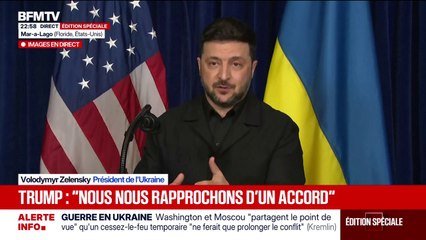 Plan de paix pour l'Ukraine: "Le référendum est l'une des possibilités" concernant le sujet du Donbass, explique Volodymyr Zelensky