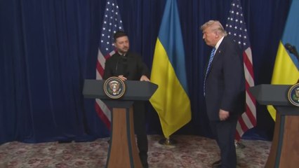 Trump Ends Zelensky Meeting with Brutal Joke About Mar-A-Lago and “Bribing” the Press with Food