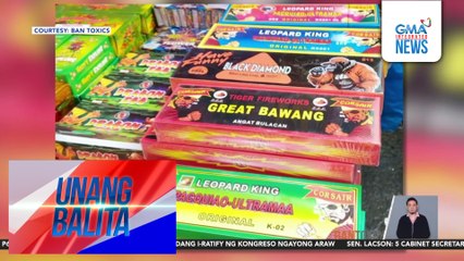 Ilang ilegal na paputok, lantaran umanong ibinebenta sa ilang tindahan sa Divisoria | Unang Balita