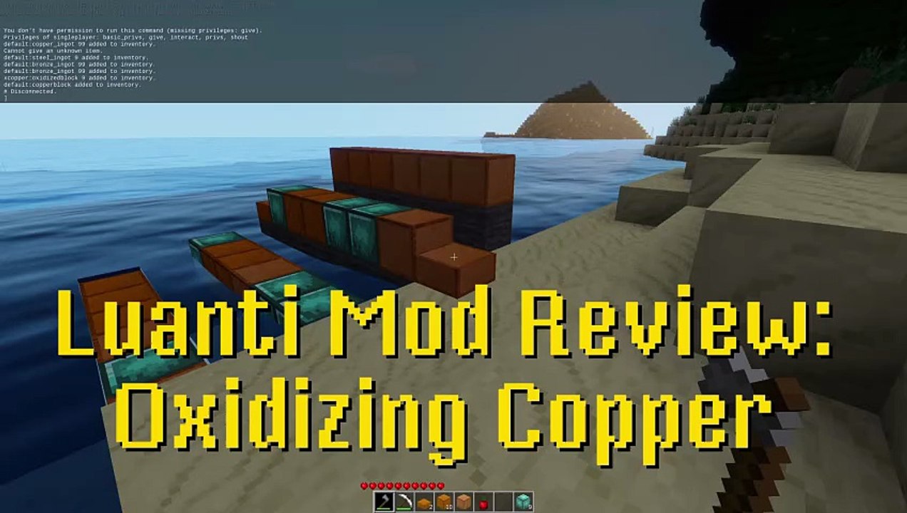 Oxidizing Copper | Luanti Mod Review