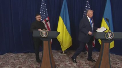 Trump & Zelensky full press conference