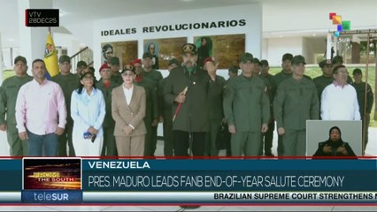 Venezuela | Pres. Maduro leads FANB end-of-year salute ceremony