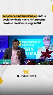 Reacciones internacionales ante la declaratoria de Nasry Asfura como presidente electo por el CNE