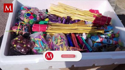 Pirotecnia provoca explosión e incendio en mercado de San Juan Cancuc