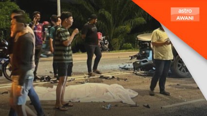 Remaja 19 tahun maut selepas motosikal bertembung pacuan empat roda di Kluang