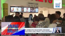 Mga Pinoy, balik-sinehan ngayong holiday season para panoorin ang MMFF 2025 entries  | Unang Balita