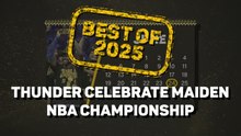 Best of 2025: Thunder celebrate first NBA crown