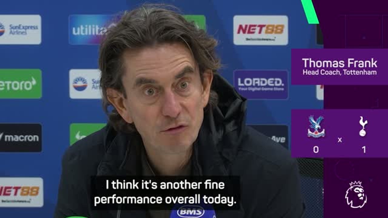 Frank left beaming after bright Gray glimpse into Spurs' future