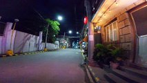 Gorgeous Evening on Dimatimbangan Street in Paranaque City, Philippines