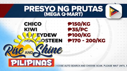 Bentahan ng prutas sa Mega Q-mart, matumal pa rin ilang araw bago ang Bagong Taon