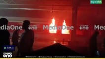 ആന്ധ്ര പ്രദേശിൽ ട്രെയിനിന് തീപിടിച്ച് ഒരാൾ മരിച്ചു.